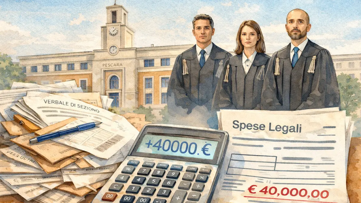 il ricorso da 40mila euro